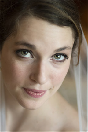close-up of bride Clearwater Florida